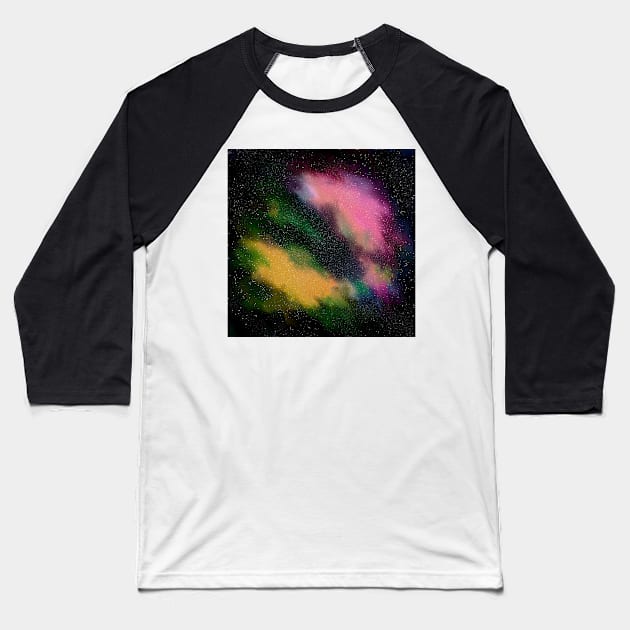 Supernova burst Baseball T-Shirt by gldomenech